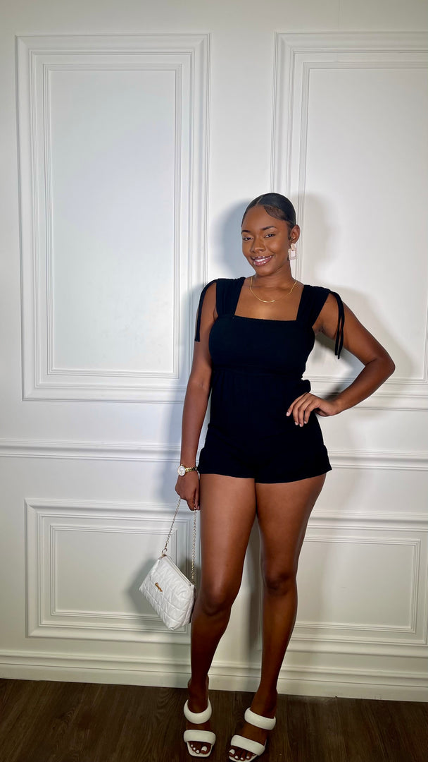 Lushana Linen Romper