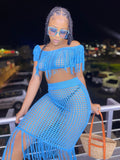 Puerto Seco Tassel Skirt Set