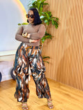 Tsunami Baggy Ruffle Jogger Pant