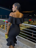 Sweet Serae Ruffle Dress