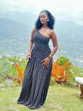Summer Bliss Polka Dot Maxi Dress