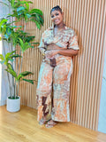 Luna Printed Pants Set