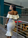 Sweet Serae Ruffle Dress