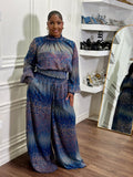 Jergen Plus Size Pants Set