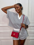 Northcoast Striped Shorts Set