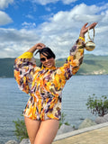 Rona Fly Sleeve Romper