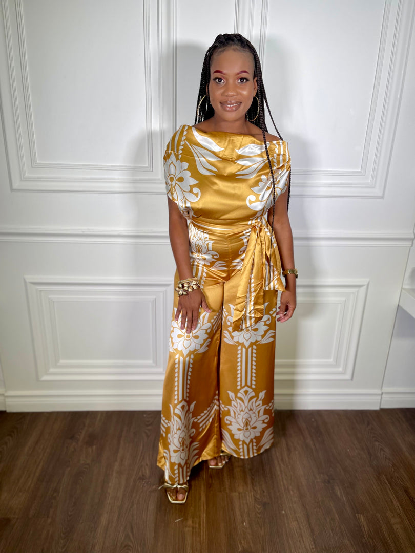 Highly Blessed Wide Leg Jumpsuit