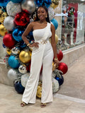 Soiree One Shoulder Jumpsuit
