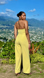Undeniable Chic Gold Button Jumpsuit