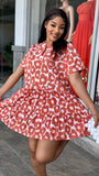 Morning Glory Floral  Dress