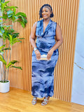 Oppulence Cowl Neck Dress