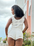 By Clara Embroidery Shorts Set