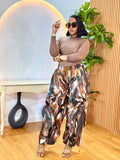 Tsunami Baggy Ruffle Jogger Pant