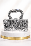 Square Shaped Metallic Bag
