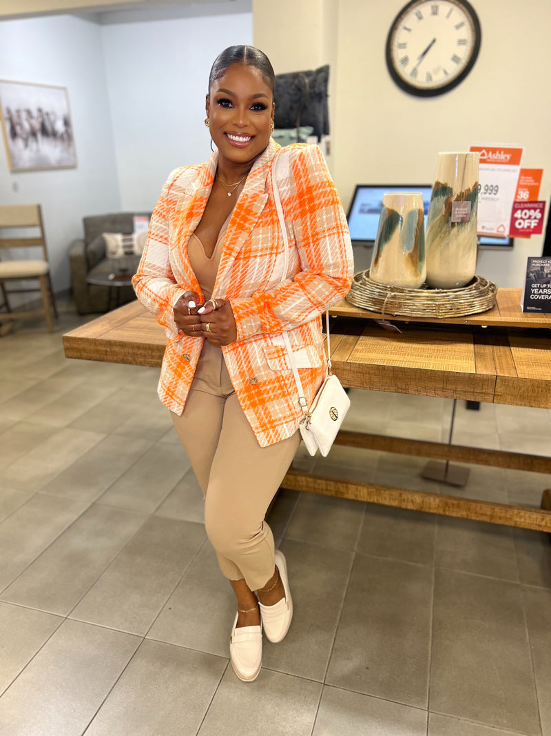 River Island Tweed Blazer