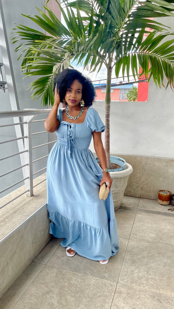 Colorado Smock Top Maxi Dress