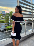 Sweet Serae Ruffle Dress
