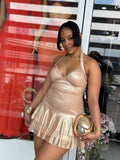 Cian Ruffle Tier Dress