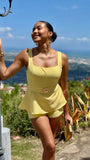 Island Escape Linen Shorts Set