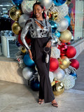 Aurelie Sequin Top Jumpsuit
