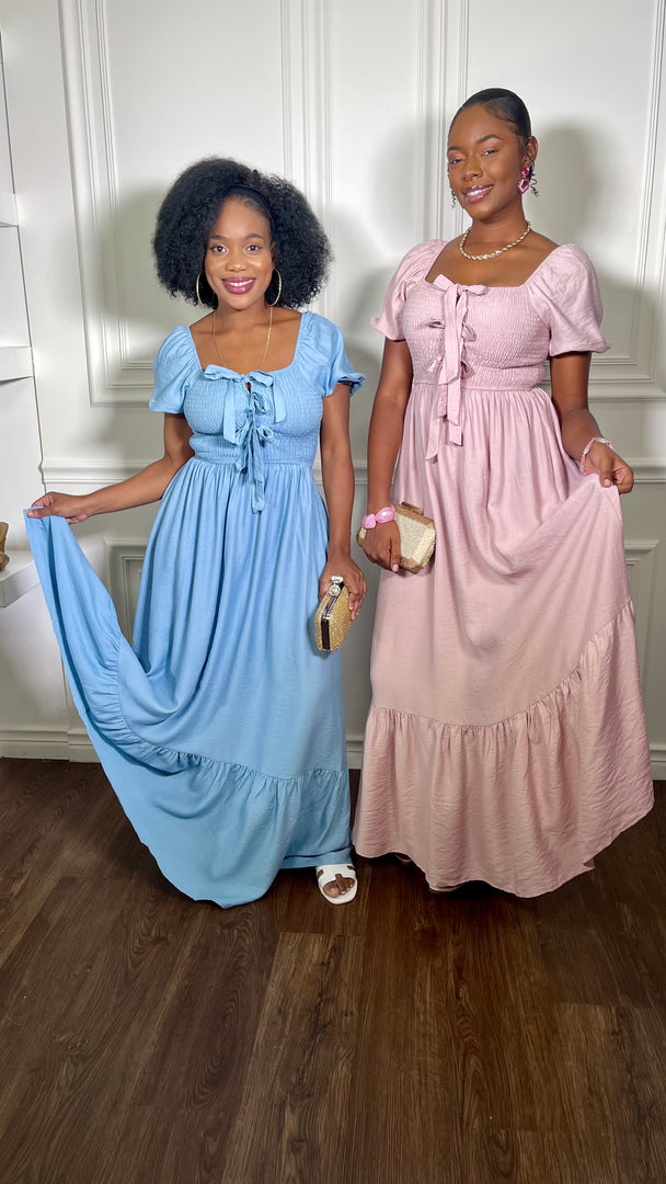 Colorado Smock Top Maxi Dress