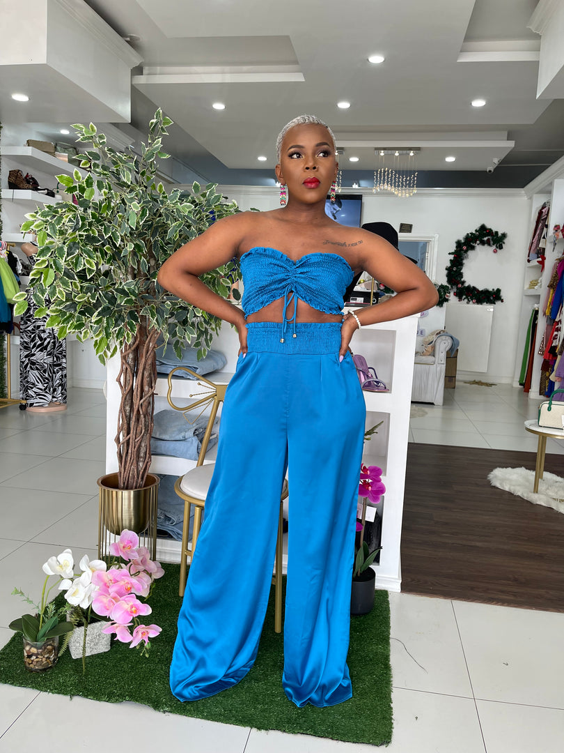 Royal Sabrina Pants Set