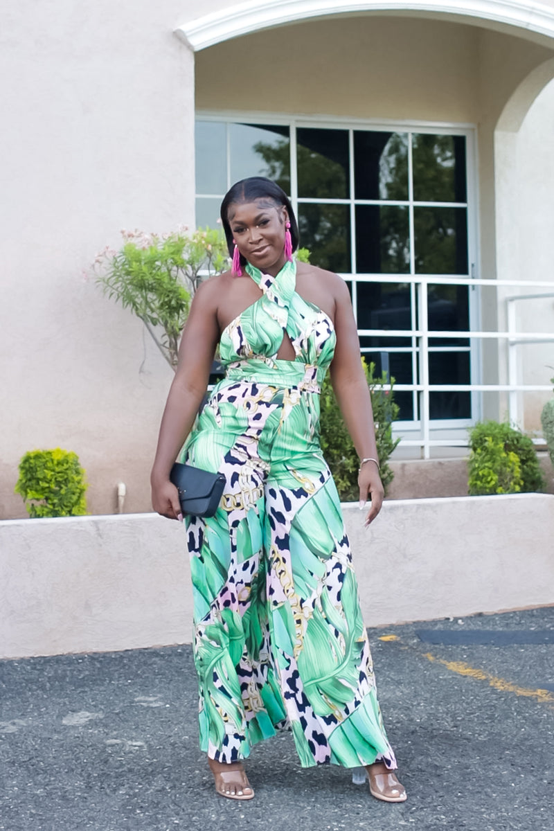 Vera Tropical Jumpsuit