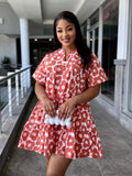 Morning Glory Floral  Dress