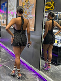 Karla Tassle Mini Dress