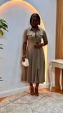 Calvary  Pinstripe Shirt Dress