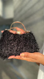 Feather Design Evening Bag