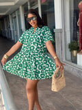 Morning Glory Floral  Dress