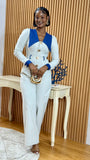 Holland Denim Contrast Jumpsuit