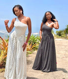 Summer Bliss Polka Dot Maxi Dress