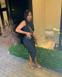 Chain Me Up Bandage Dress