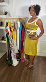 Dova Girl Crochet Cut Out Dress