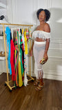 Puerto Seco Tassel Skirt Set