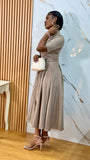 Calvary  Pinstripe Shirt Dress