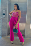 Bagan Sequin Top Jumpsuit