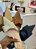 Shafina-1 Polka Dot Heels
