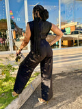 Rich Ladies Collared Jumpsuit