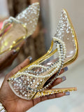 Aravalyn Pearl & Chain Heels