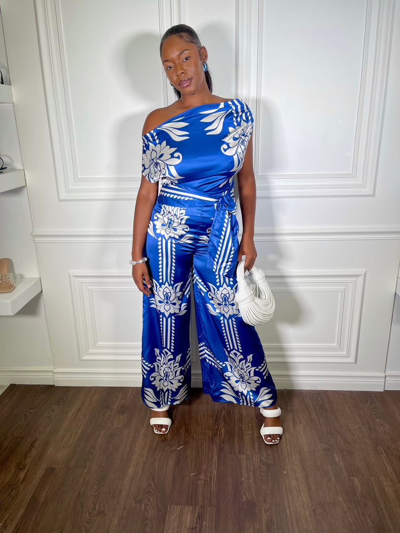 Highly Blessed Wide Leg Jumpsuit