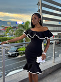Sweet Serae Ruffle Dress