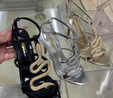 Melissa -2 Snake Design Heels