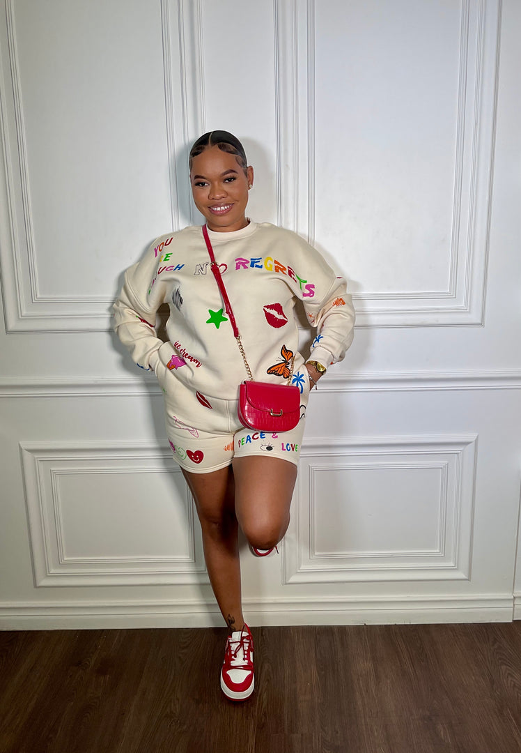 Camzie Lounge Shorts Set