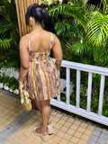 Miah Square Neck Dress