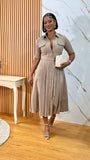 Calvary  Pinstripe Shirt Dress