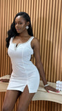 Fifth Avenue Chic Rhinestone Dress