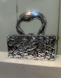 Square Shaped Metallic Bag
